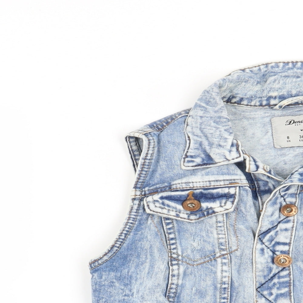 Denim CO Womens Blue   Jacket  Size 8