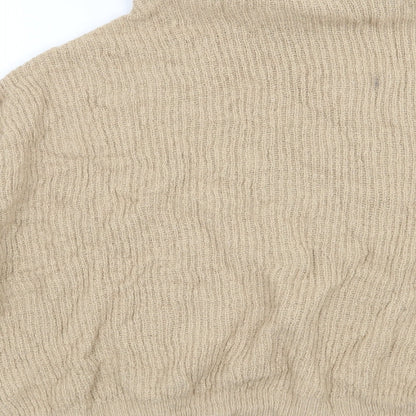 Dorothy Perkins Womens Beige   Pullover Jumper Size 12