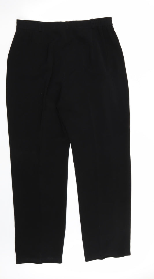 Gerry Weber Womens Black   Trousers  Size 18 L32 in