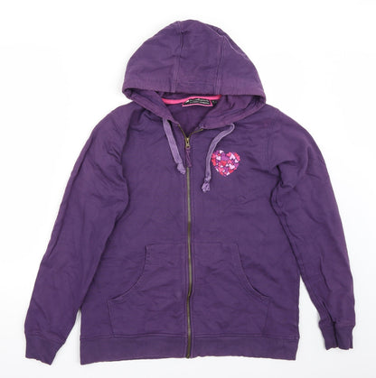 Womens UK Size 12 Mountain Life Purple Jacket