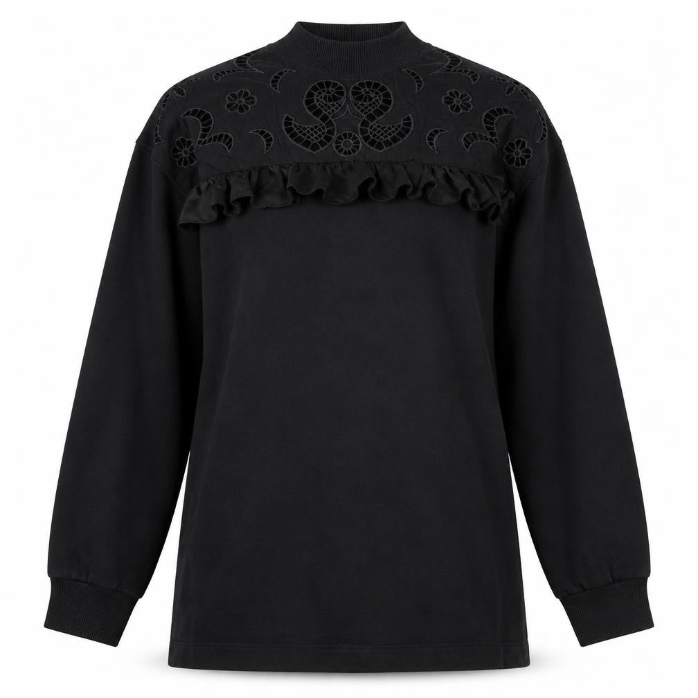 River Island Womens Black   Pullover Jumper Size M