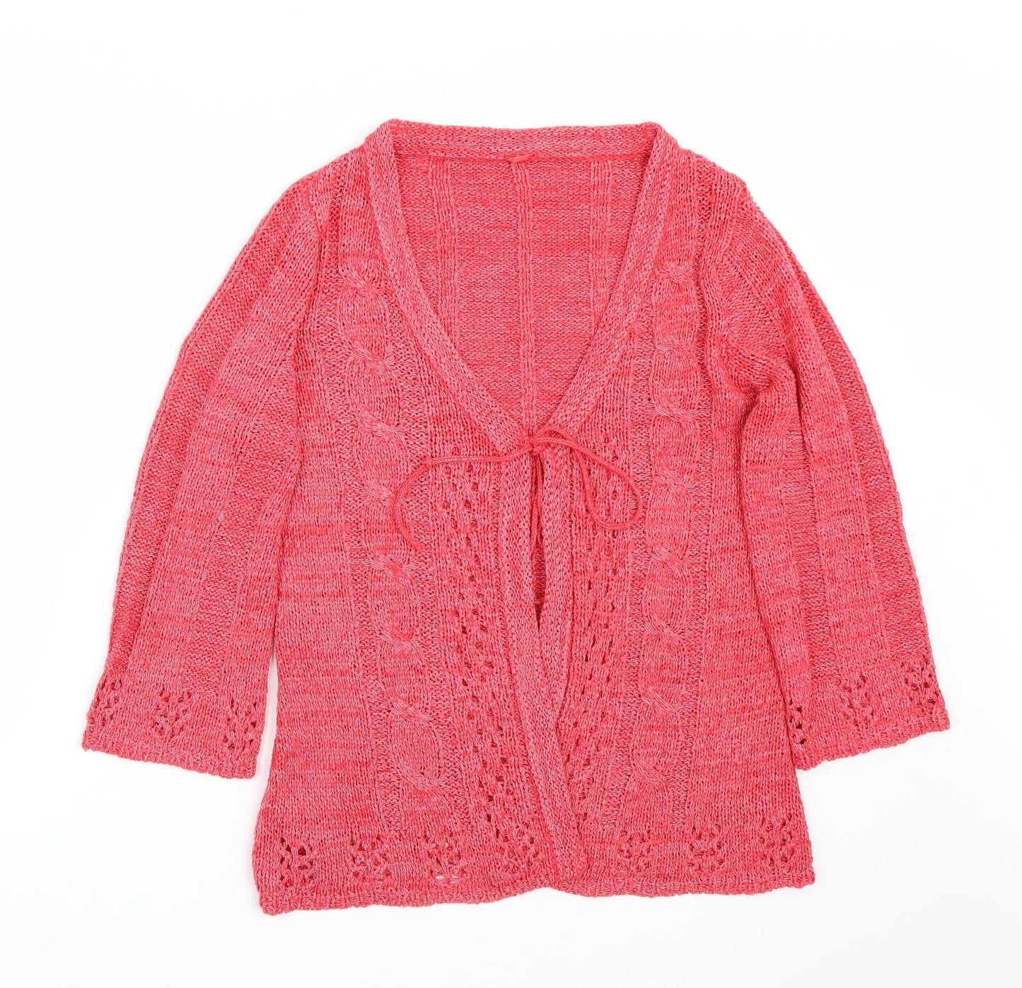Evie Womens Red   Cardigan Jumper Size 14