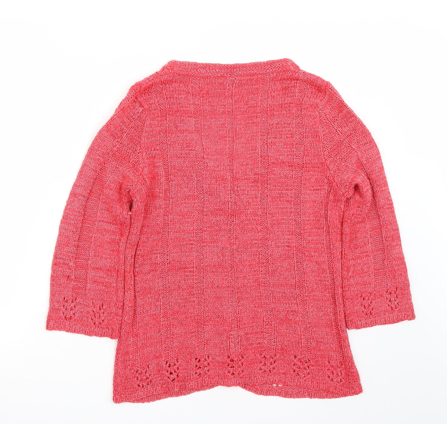 Evie Womens Red   Cardigan Jumper Size 14