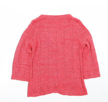Evie Womens Red   Cardigan Jumper Size 14
