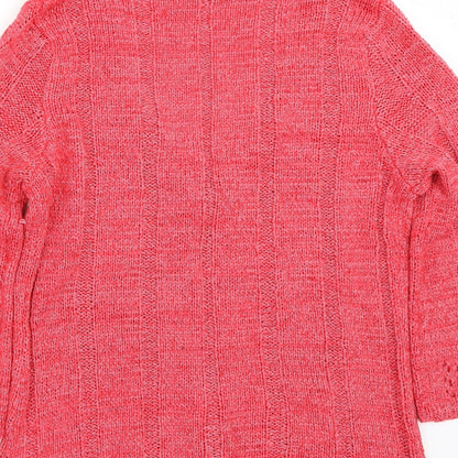 Evie Womens Red   Cardigan Jumper Size 14