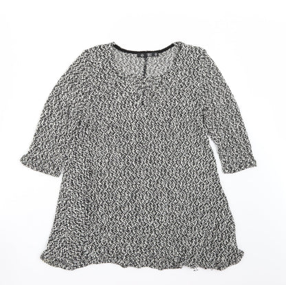 Colin 1804 Womens Grey   Basic T-Shirt Size L