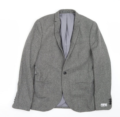 Noak Womens White   Jacket Blazer Size 38