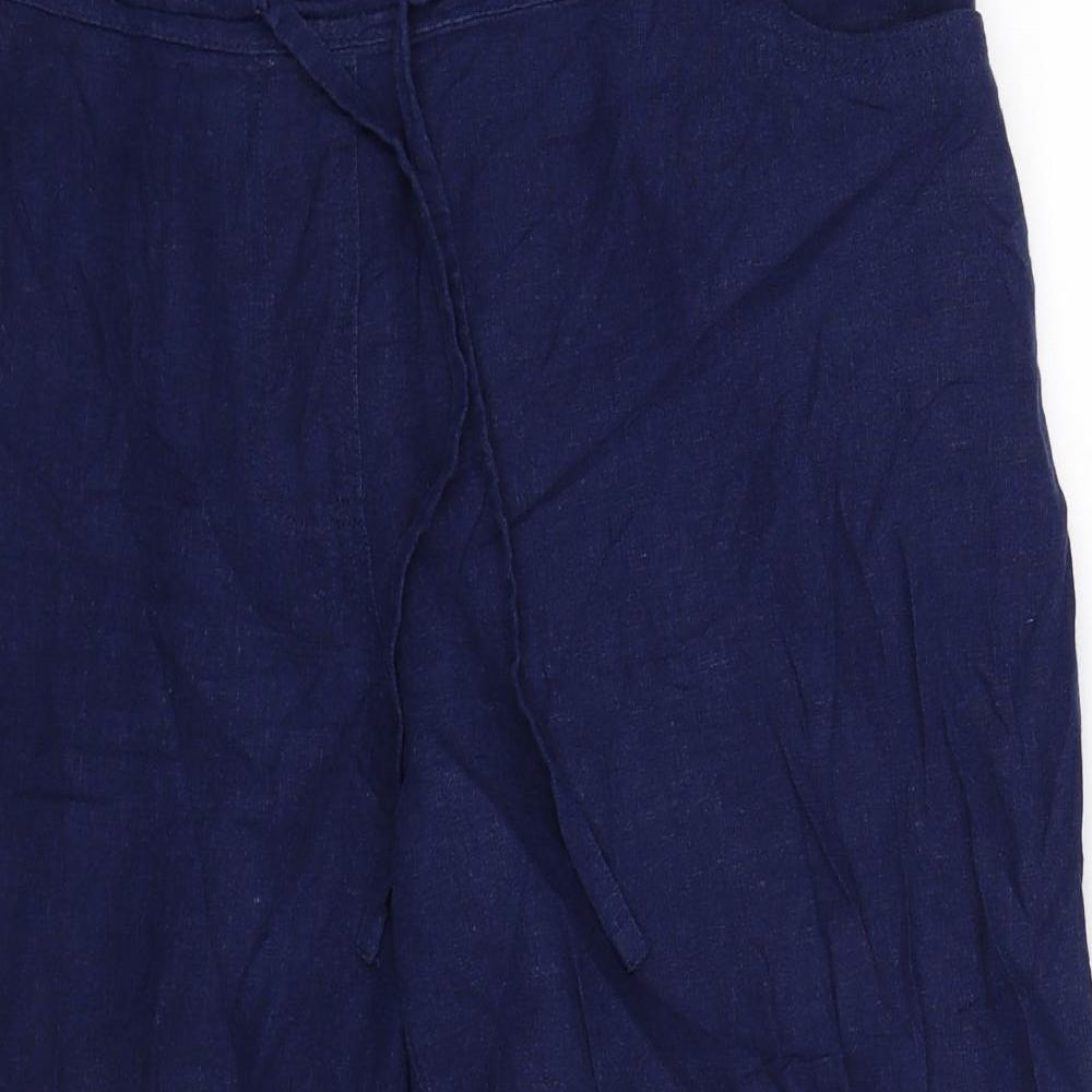 Riviera Womens Blue   Trousers  Size 14 L21 in
