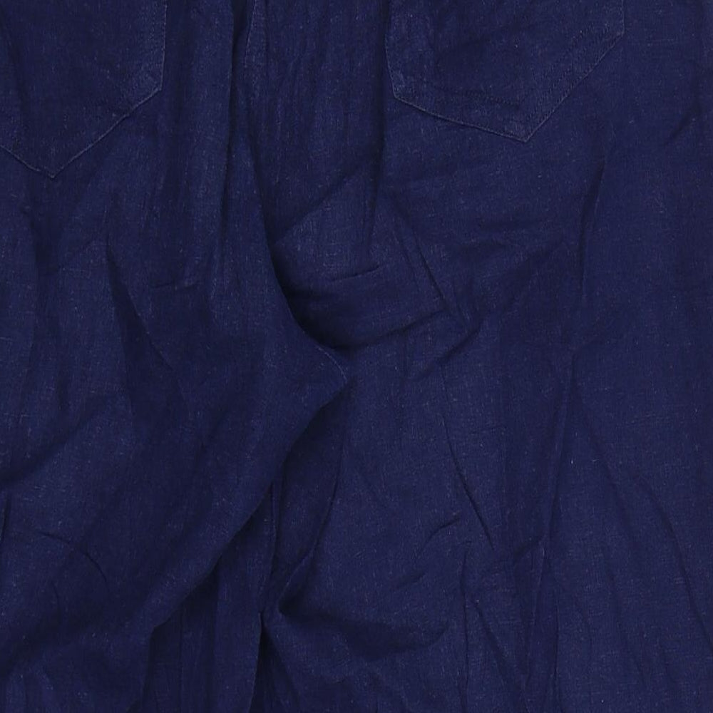 Riviera Womens Blue   Trousers  Size 14 L21 in