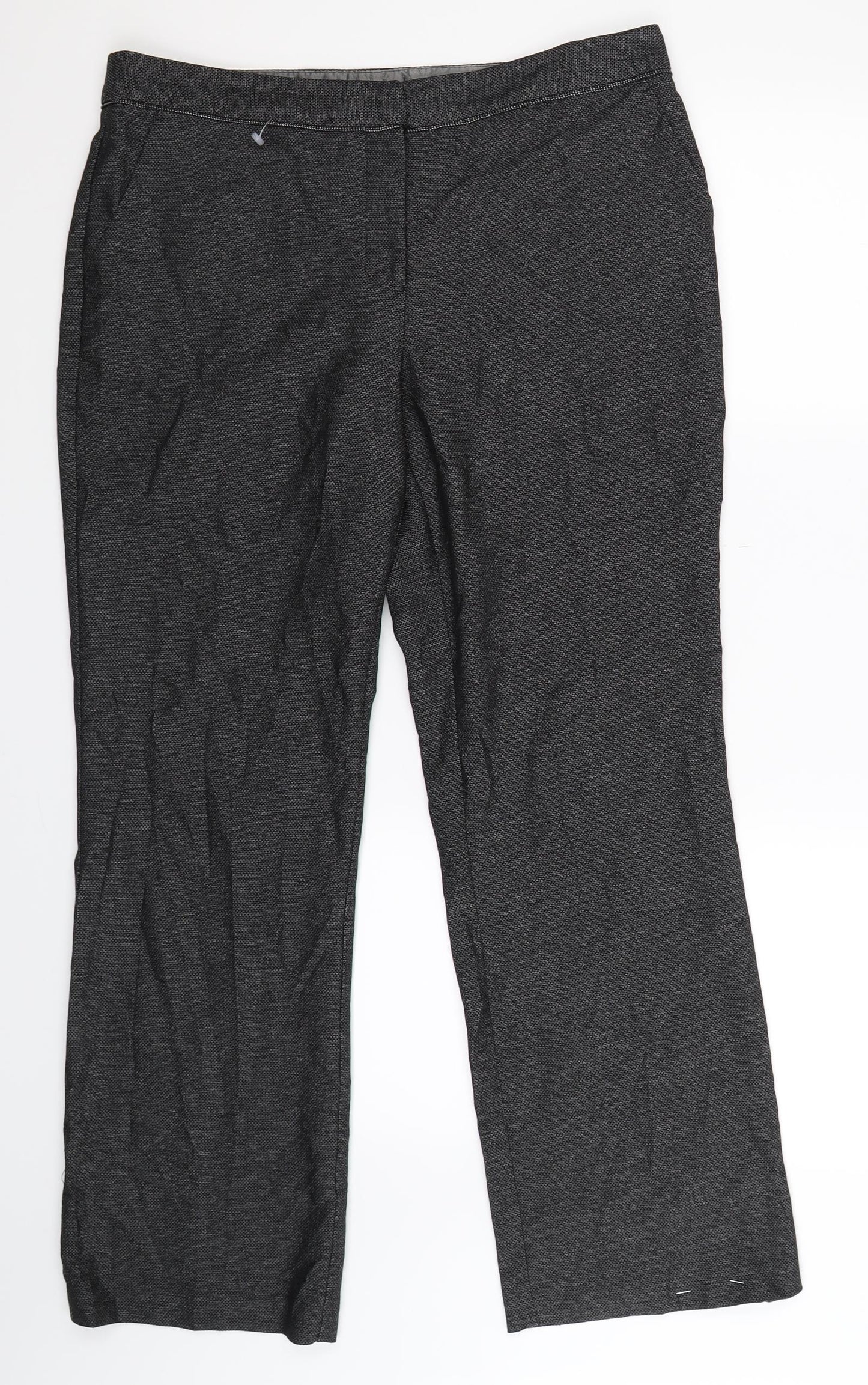Womens UK Size 14 NEXT Regular Fit  Grey Trousers