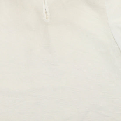 Boohoo Womens White   Basic Blouse Size 10