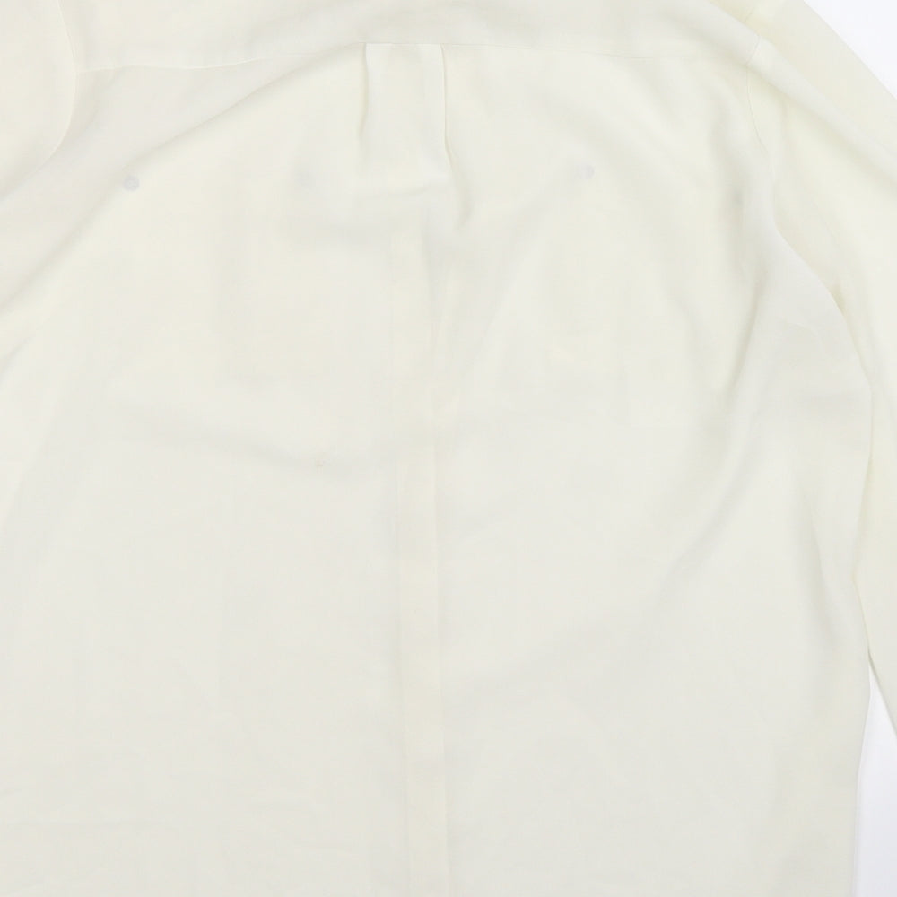 Atmosphere Womens White   Basic Button-Up Size 12