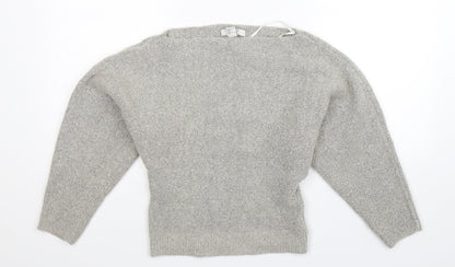 FOREVER 21 Womens Grey  Knit Pullover Jumper Size S