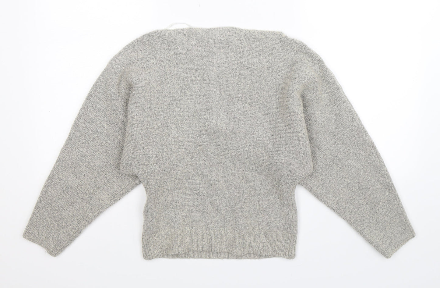FOREVER 21 Womens Grey  Knit Pullover Jumper Size S