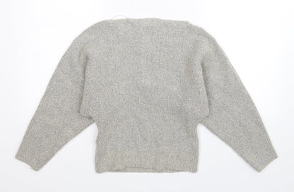 FOREVER 21 Womens Grey  Knit Pullover Jumper Size S