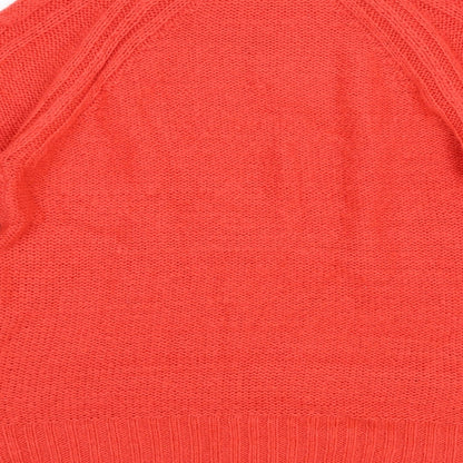 George Womens Red   Pullover Jumper Size 8
