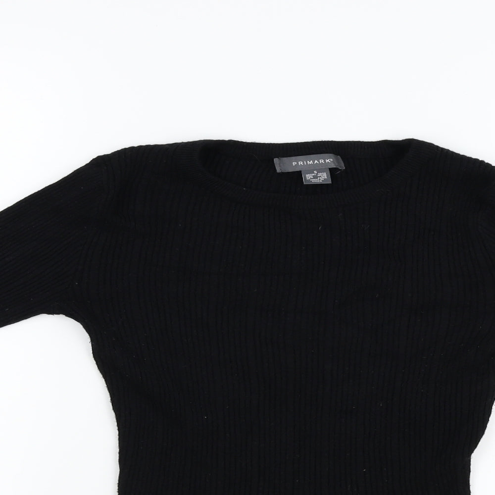 Primark Womens Black   Pullover Jumper Size 10