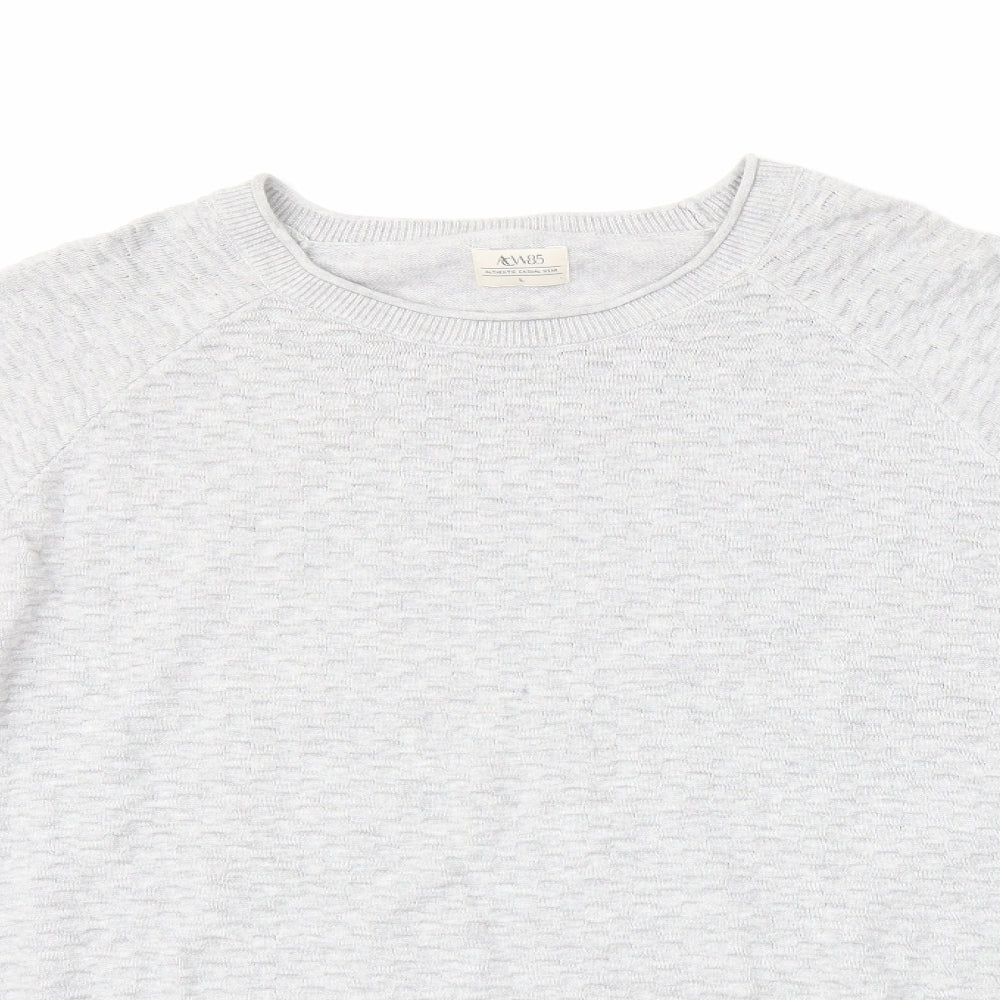 Authentic Mens Grey   Pullover Jumper Size L