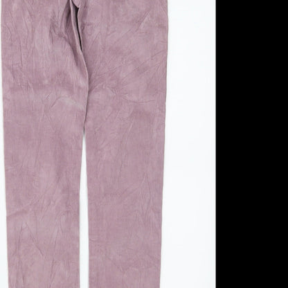 Womens UK Size 10 John Lewis Regular Fit Skinny Purple Jeans