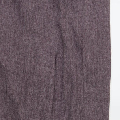 Womens UK Size 18 Damart Regular Fit  Purple Trousers