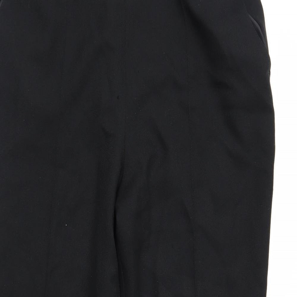 Marks and Spencer Womens Black   Trousers  Size 14 L26 in