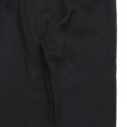 Marks and Spencer Womens Black   Trousers  Size 14 L26 in