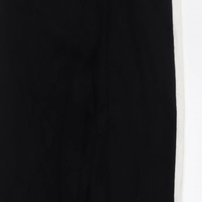 Preworn Womens Black   Sweatpants Trousers Size S L25 in