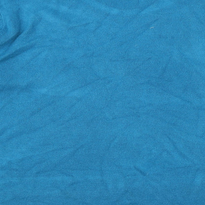 Bonmarché Womens Blue Knit Pullover Jumper Size L