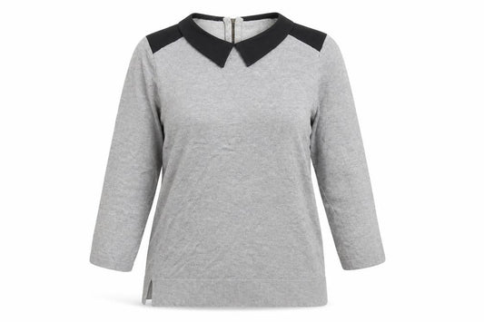 Papaya Womens Grey  Knit Pullover Jumper Size 14