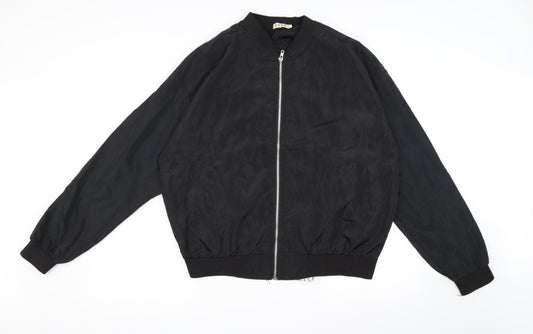 Mens UK Size 2XL Preworn Black Jacket