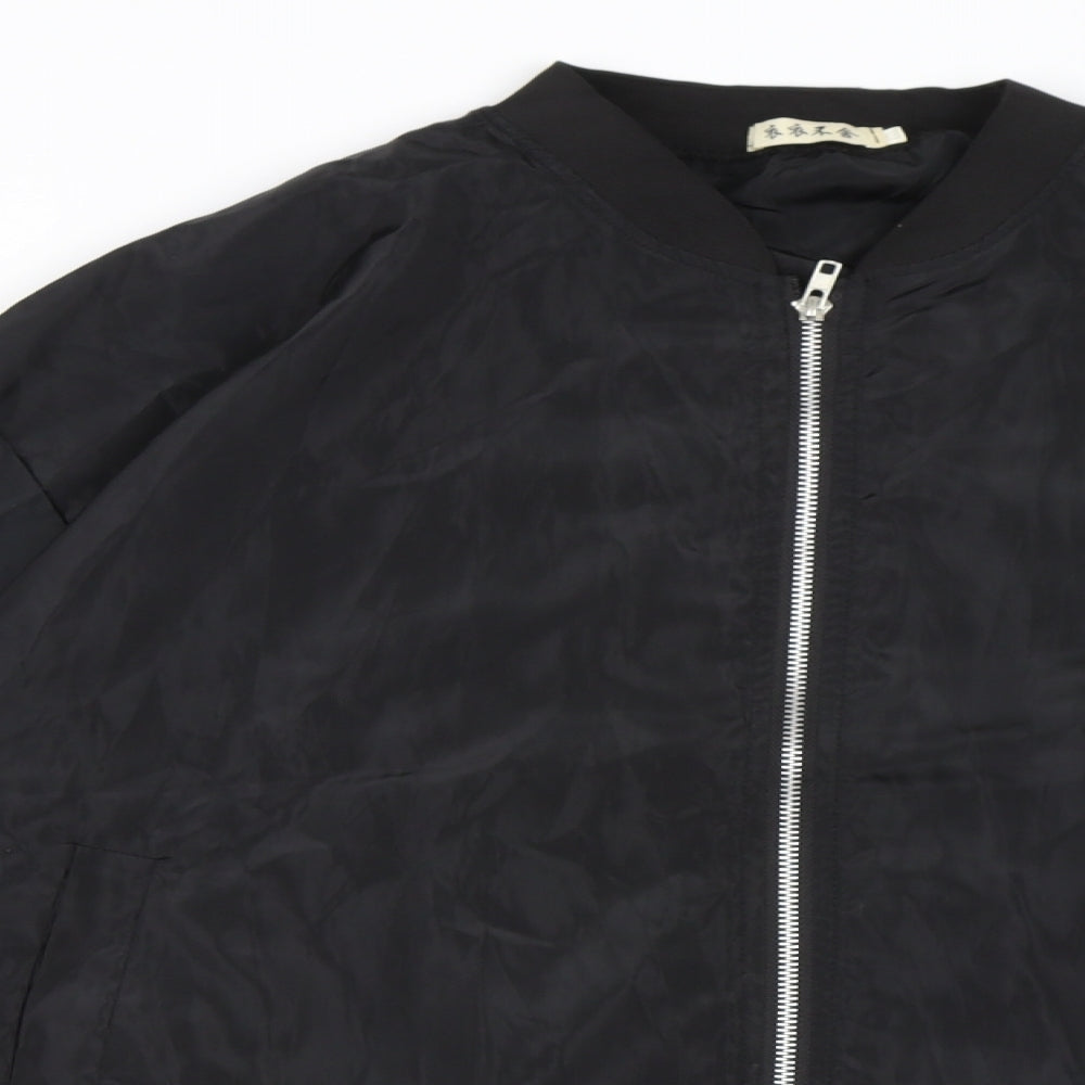 Mens UK Size 2XL Preworn Black Jacket