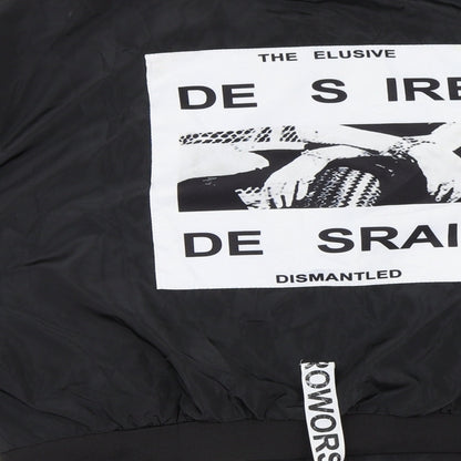 Mens UK Size 2XL Preworn Black Jacket
