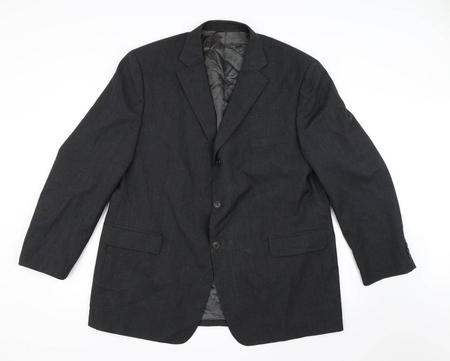 Mens UK Size 46 Marks and Spencer Regular Grey Suit Jacket
