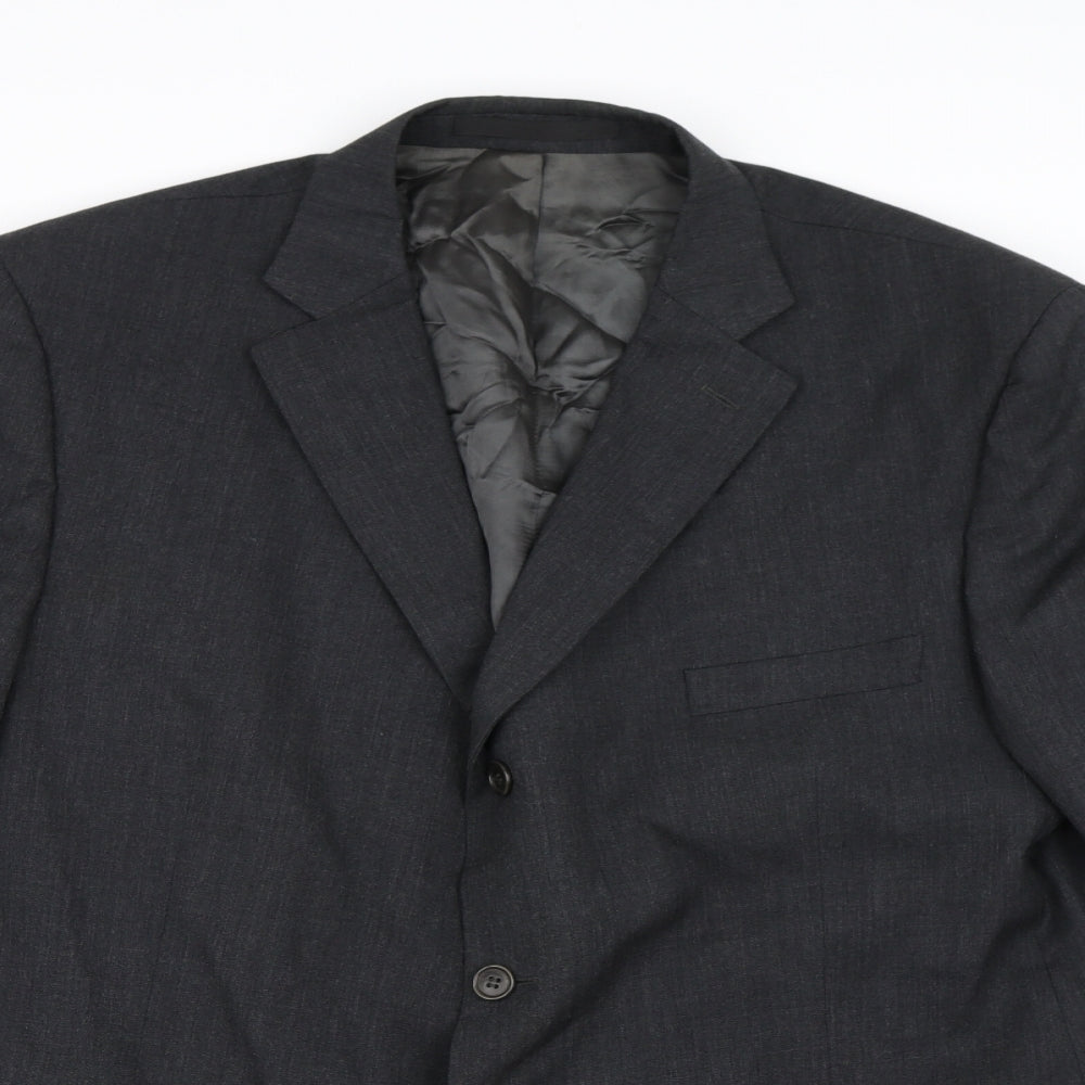 Mens UK Size 46 Marks and Spencer Regular Grey Suit Jacket