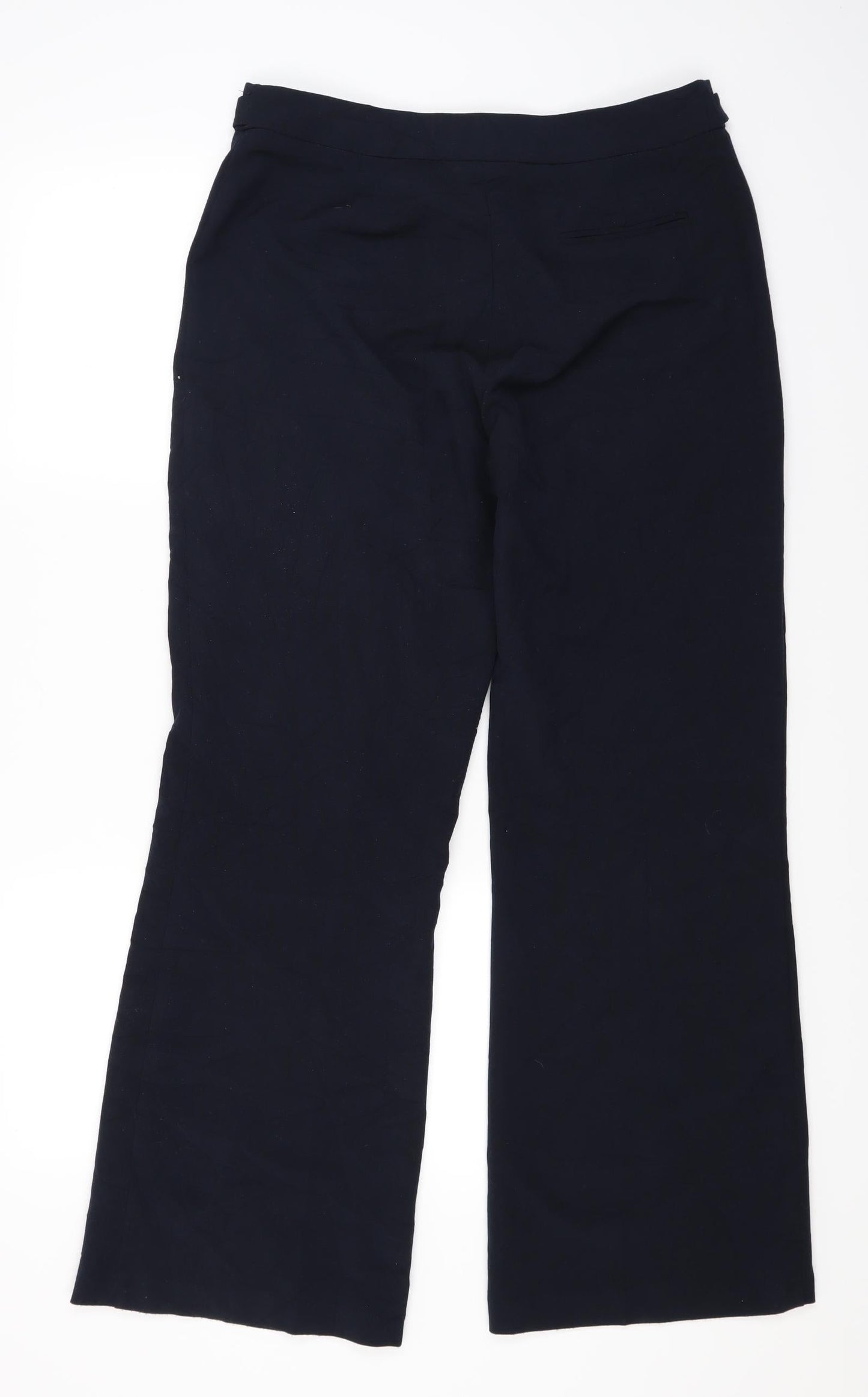 Debenhams Womens Blue   Trouser Suit Suit Trousers Size 12 L28 in - Navy