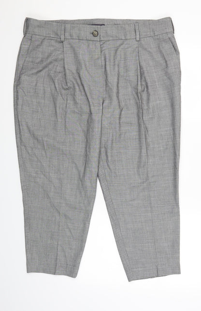 Marks and Spencer Womens Green   Trouser Suit Suit Trousers Size 18 L21 in - short