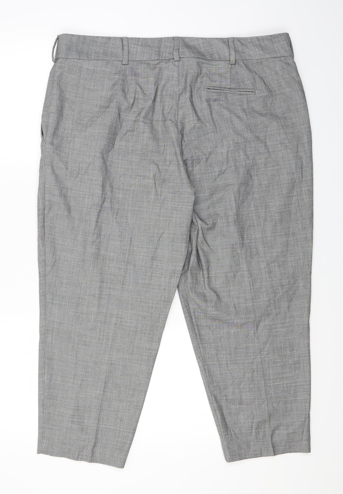 Marks and Spencer Womens Green   Trouser Suit Suit Trousers Size 18 L21 in - short