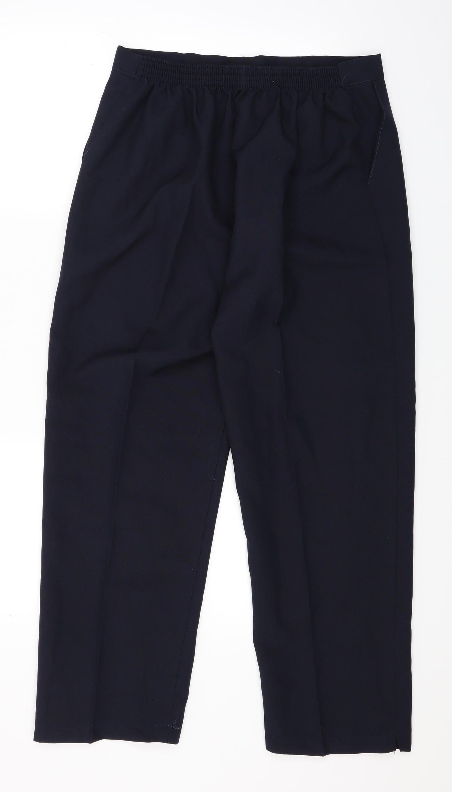 Womens UK Size 18 NSF Regular Fit  Blue Trousers