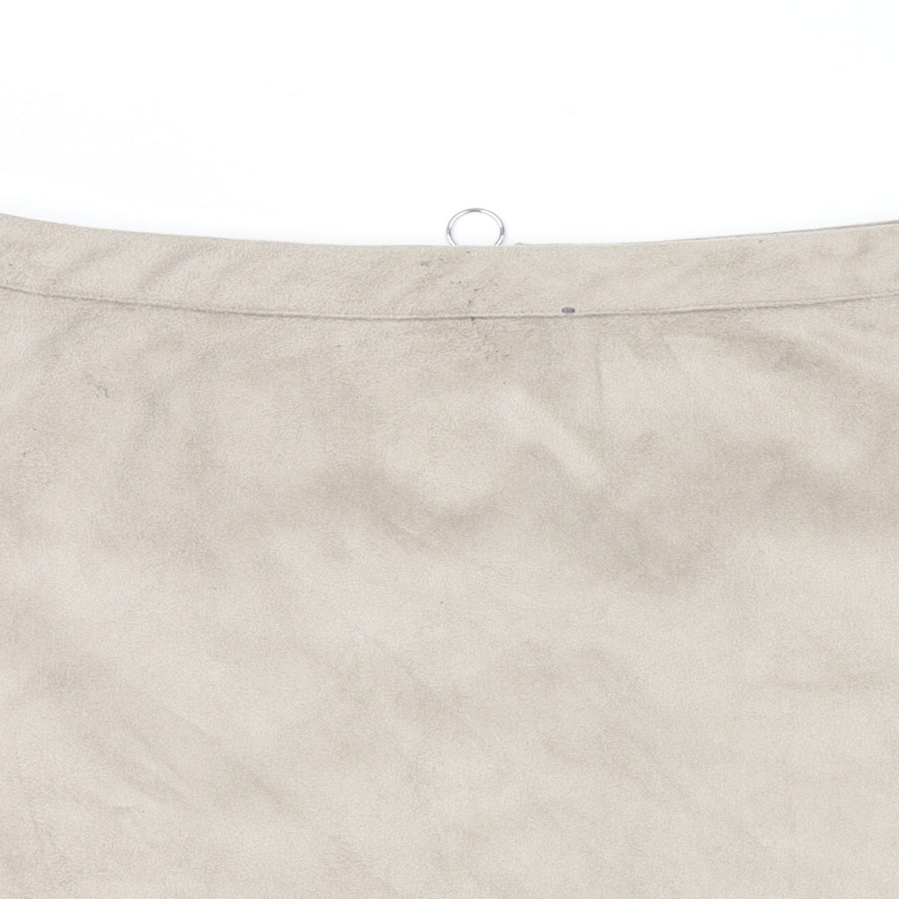 Primark Womens Brown   A-Line Skirt Size 12