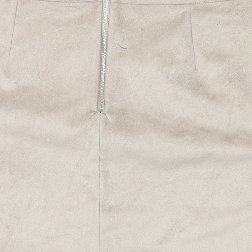 Primark Womens Brown   A-Line Skirt Size 12