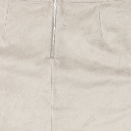 Primark Womens Brown   A-Line Skirt Size 12