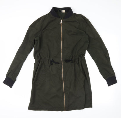 Womens UK Size 8 H&M Green Jacket