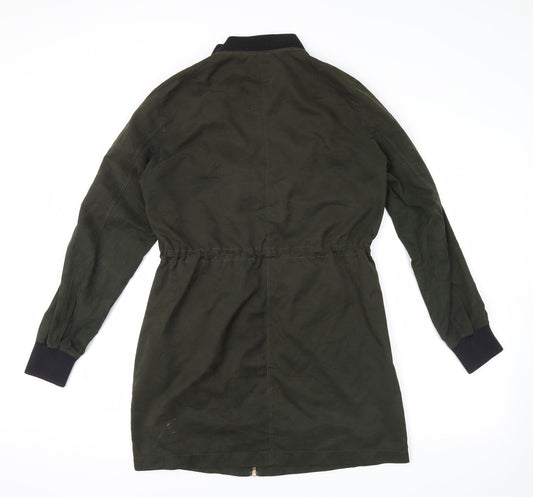 Womens UK Size 8 H&M Green Jacket