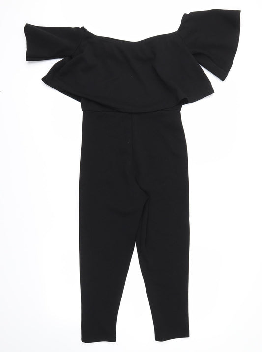 Missguided Womens Black   Jumpsuit One-Piece Size 8