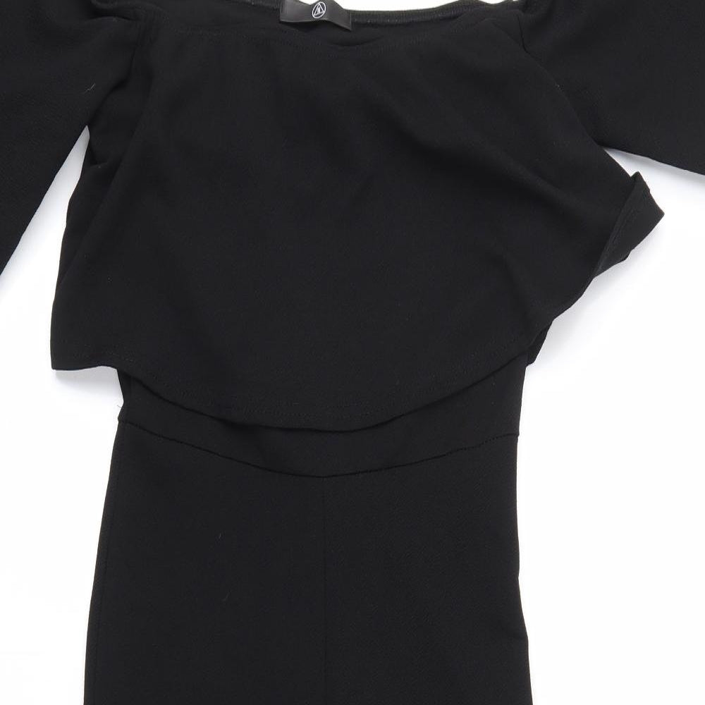 Missguided Womens Black   Jumpsuit One-Piece Size 8