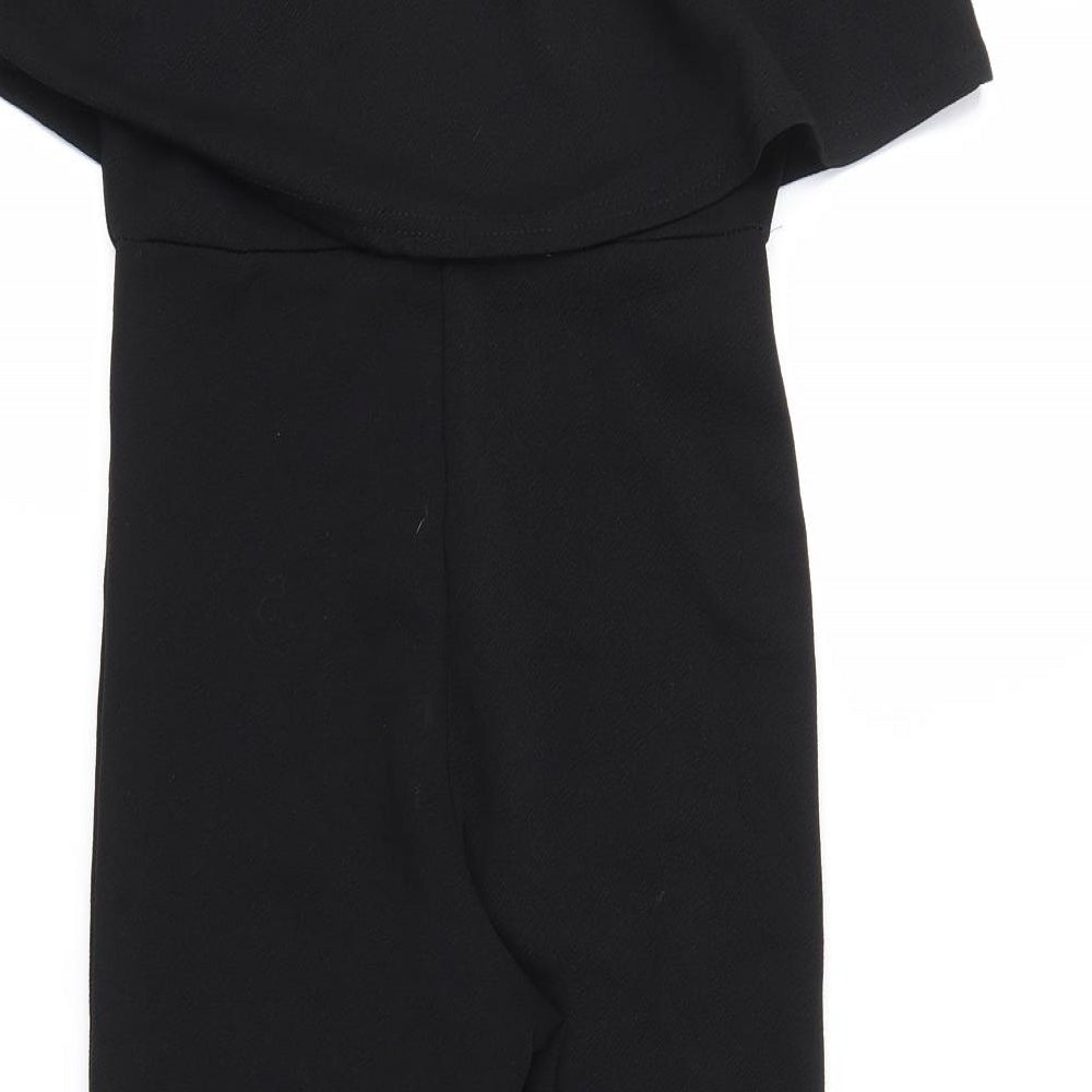Missguided Womens Black   Jumpsuit One-Piece Size 8