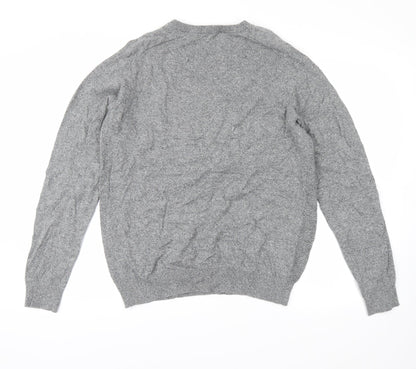 George Mens Grey   Pullover Jumper Size M