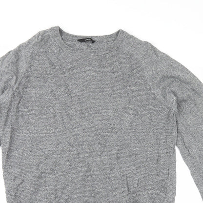 George Mens Grey   Pullover Jumper Size M