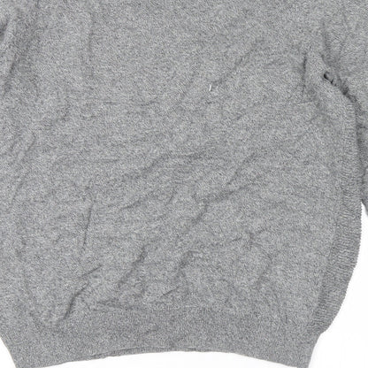 George Mens Grey   Pullover Jumper Size M