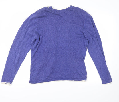 Country Casuals Womens Purple   Cardigan Jumper Size M